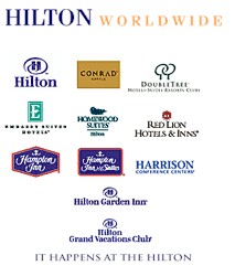 hilton hotel hotels group brand worldwide embassy corporation company names conrad plc suites brands companies family portfolio corp vice president