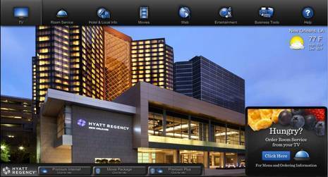 Hyatt Transforms In-Room Television Into Connected, Interactive Entertainment and Concierge Service