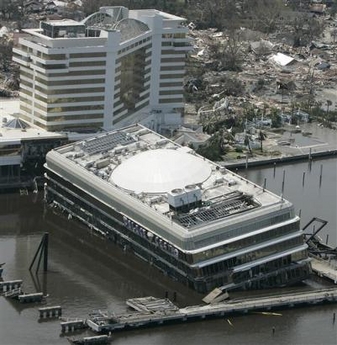 Gulf Coast Aftermath (I) | Katrina Brings Destruction to Hotels and Casinos