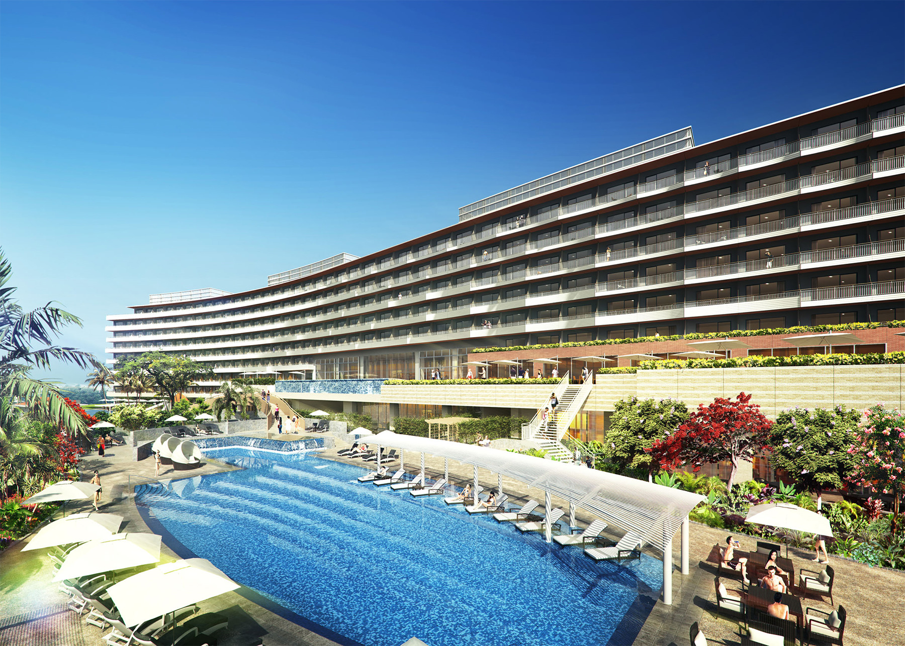 Hilton Okinawa Chatan Resort Open July