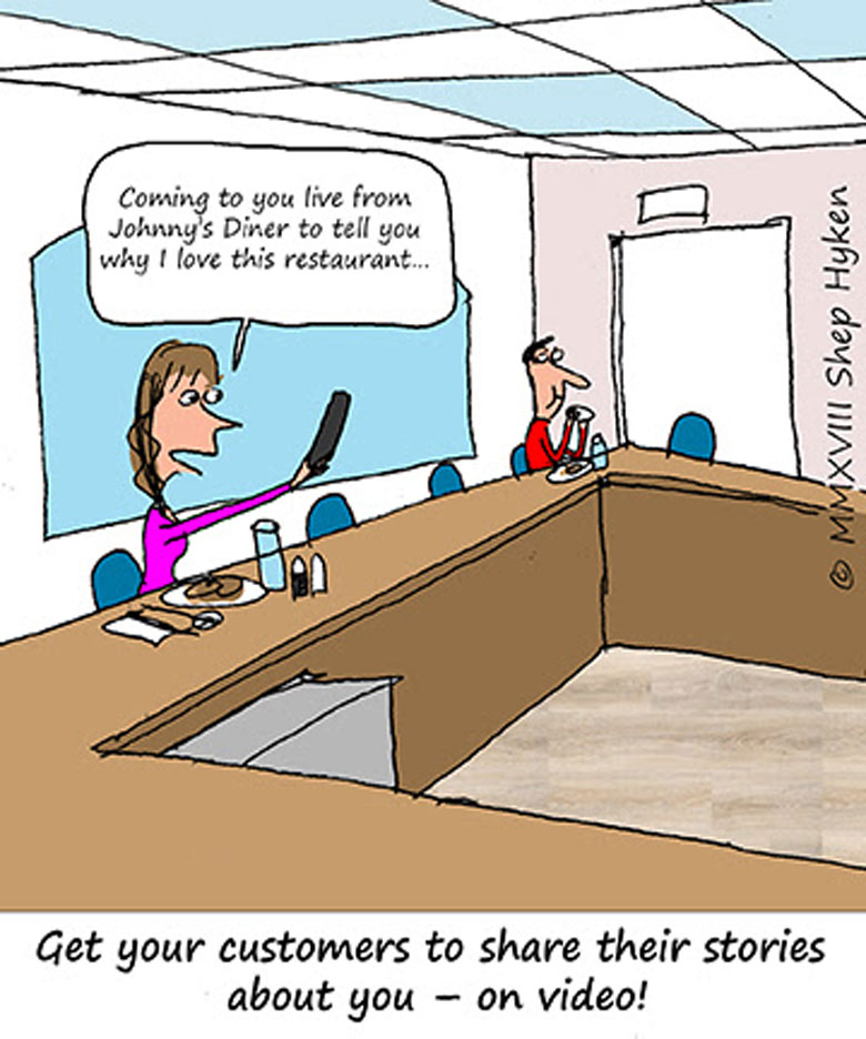 Let Your Customers Tell Your Story | By Shep Hyken — Photo by Shepard Presentations, LLC.