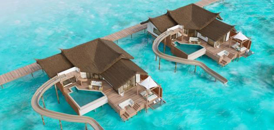 Î‘Ï€Î¿Ï„Î­Î»ÎµÏƒÎ¼Î± ÎµÎ¹ÎºÏŒÎ½Î±Ï‚ Î³Î¹Î± Jumeirah Vittaveli new luxurious Ocean Villas have the longest water slides in the Maldives