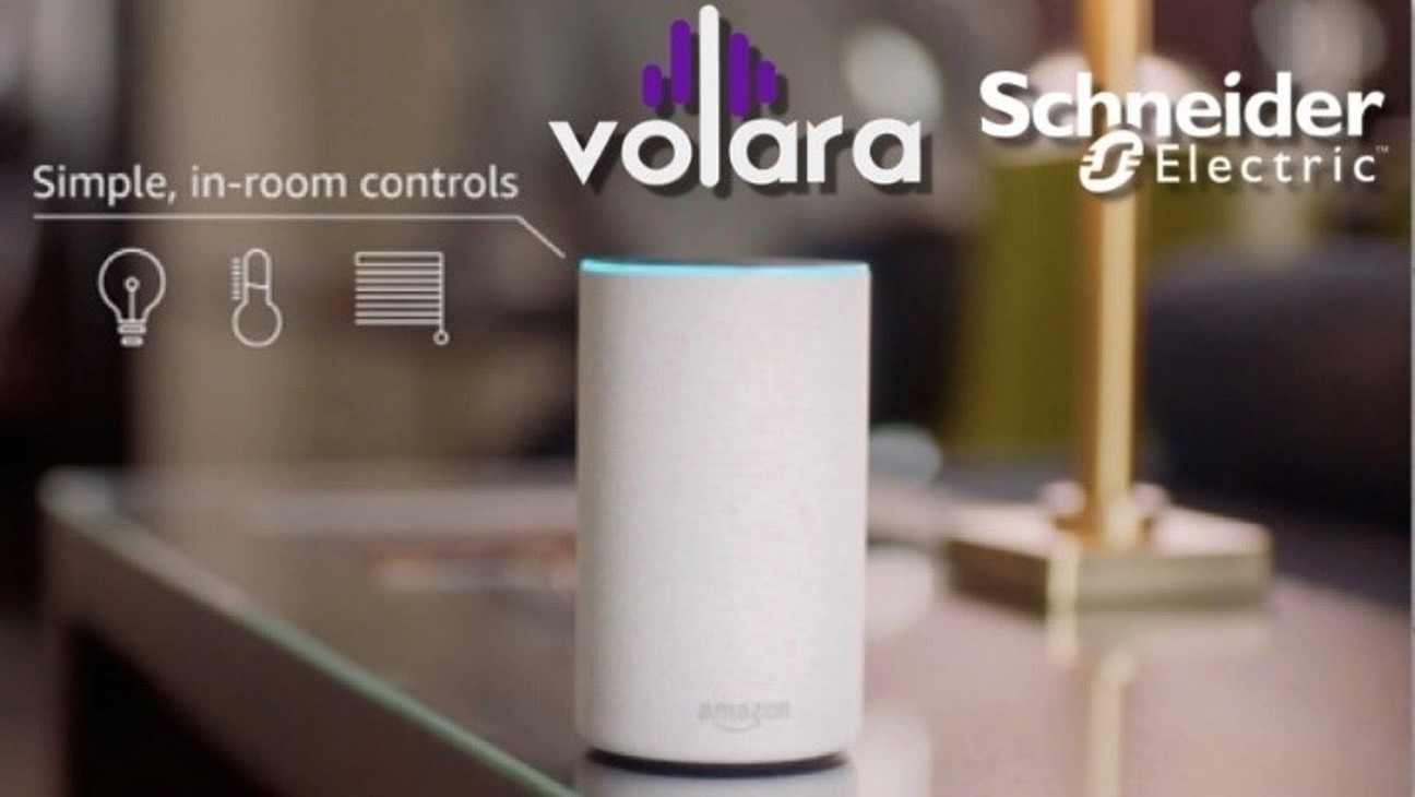 Volara and Schneider Electric Bring Smart Room Controls on Voice ...