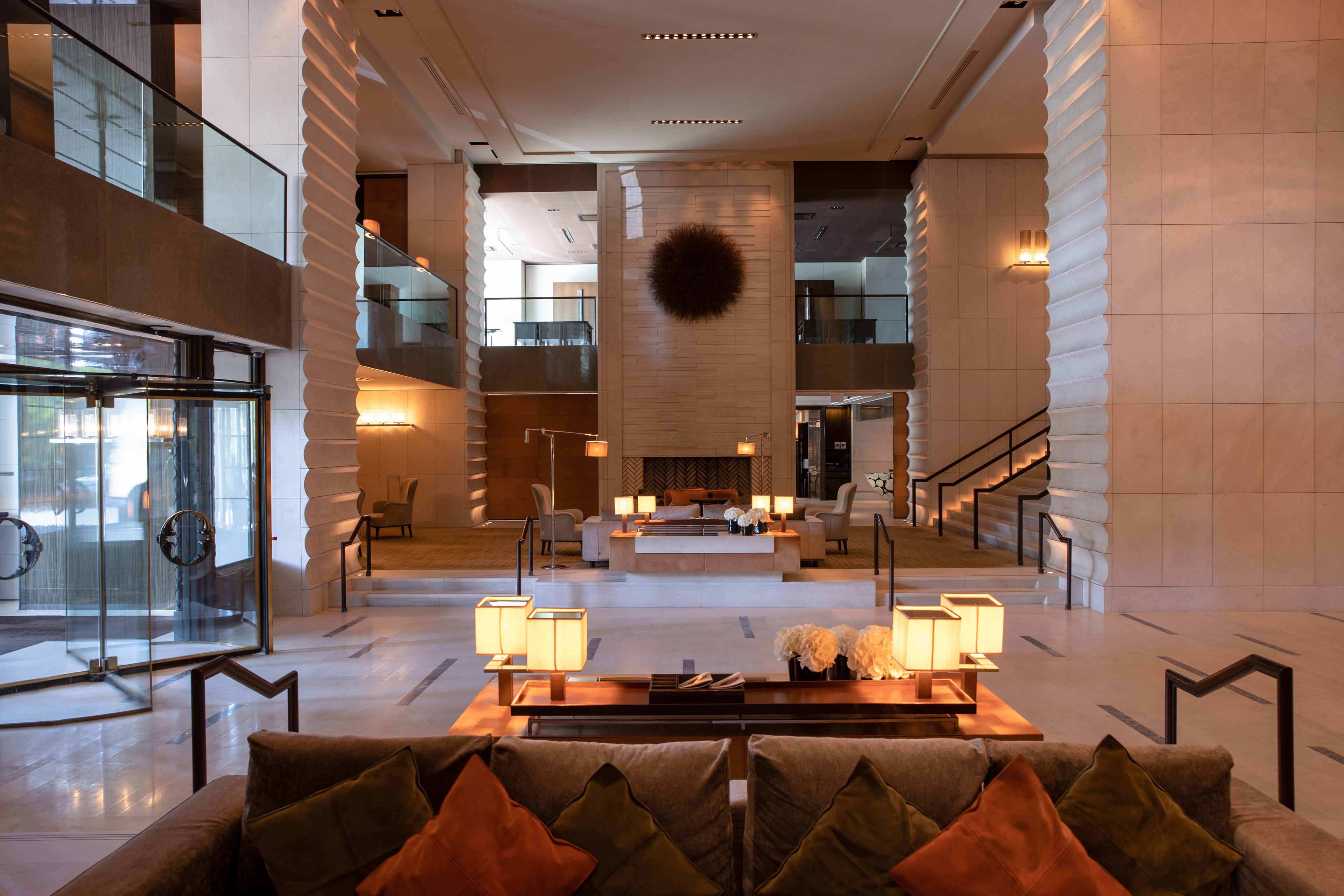 Lobby of InterContinental Genève— Photo by IHG