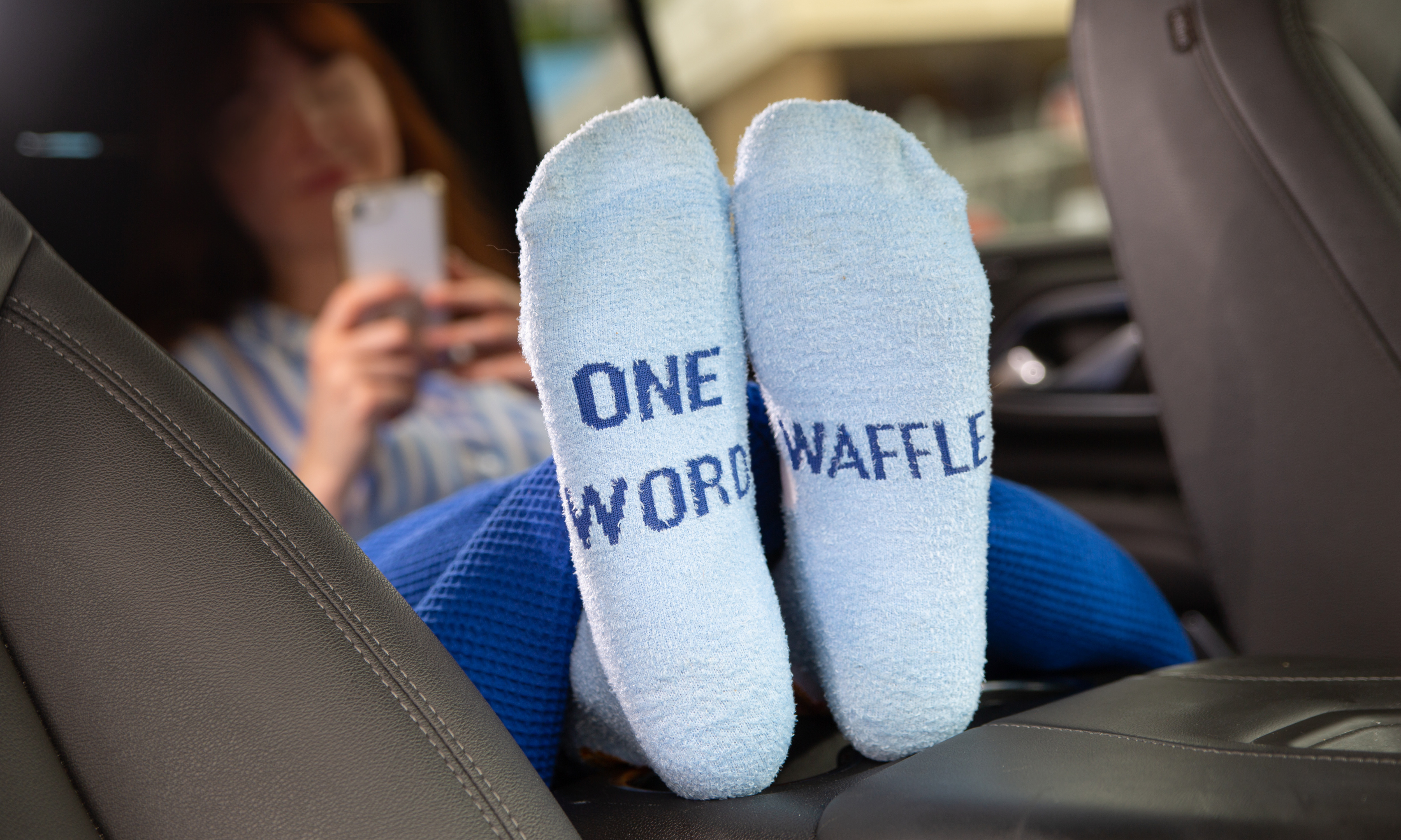 Hampton by Hilton Waffle Socks— Photo by Hilton
