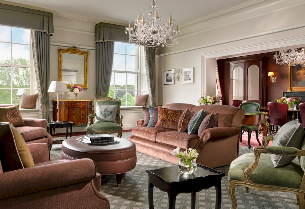 Lounge in Princess Grace Suite — The Shelbourne