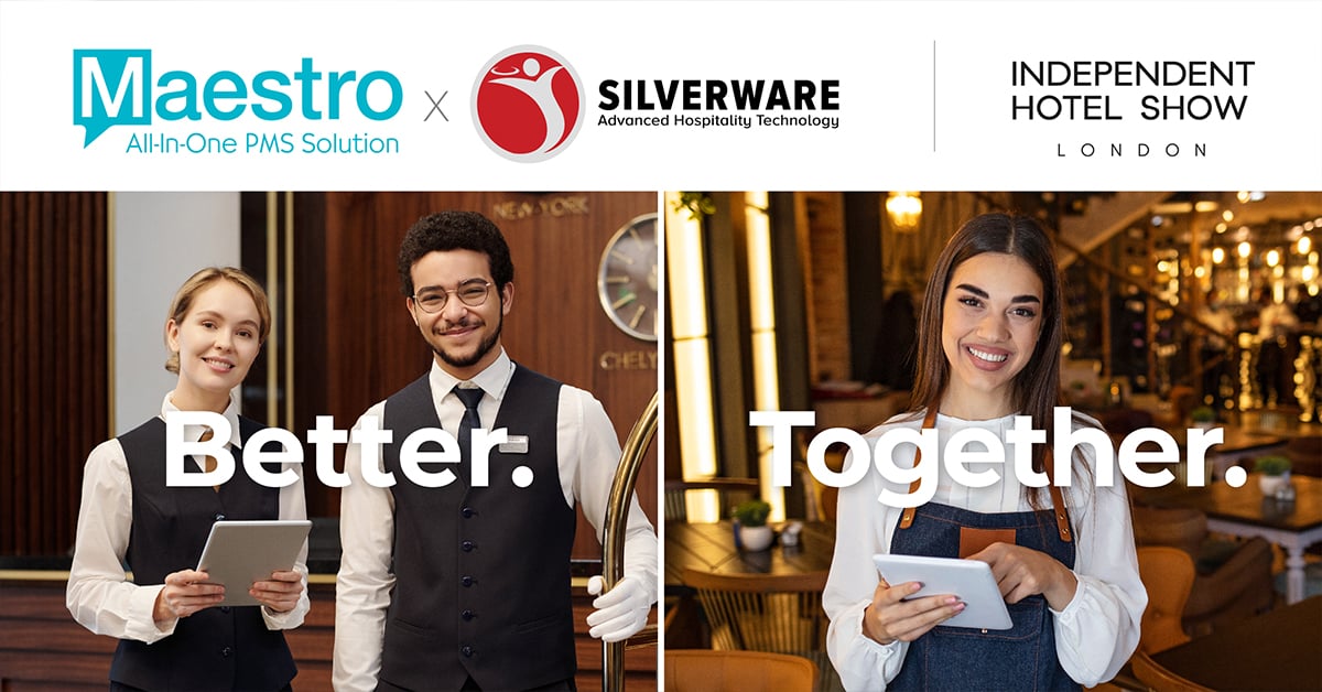 Ultimate All-In-One Solution: Maestro PMS + Silverware POS to Display Synched Solutions at Independent Hotel Show — Photo by Maestro