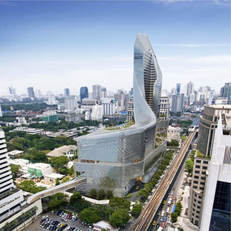 Hyatt And Central Embassy Announce Plans For Iconic Park Hyatt Bangkok Twisted Coil Design To Be Skyline Standout