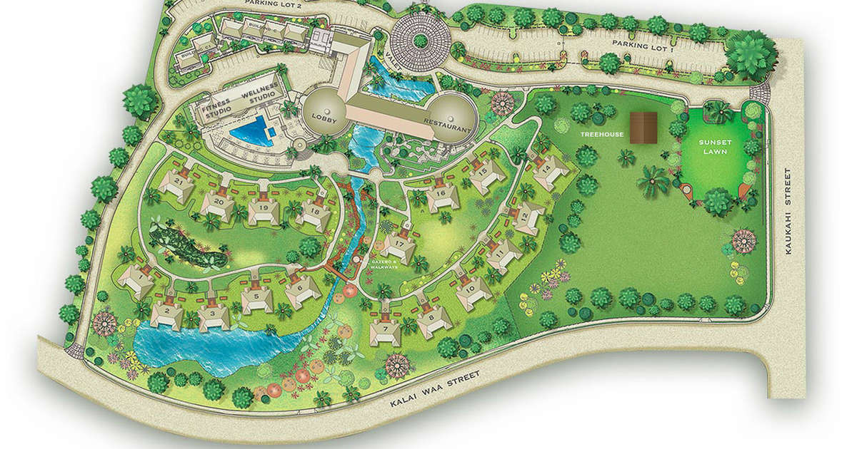 Map Of Wailea Hotels Hotel Wailea Re-Opens On October 15 With New Amenities And Experiences On  15 Acre Luxury Playground