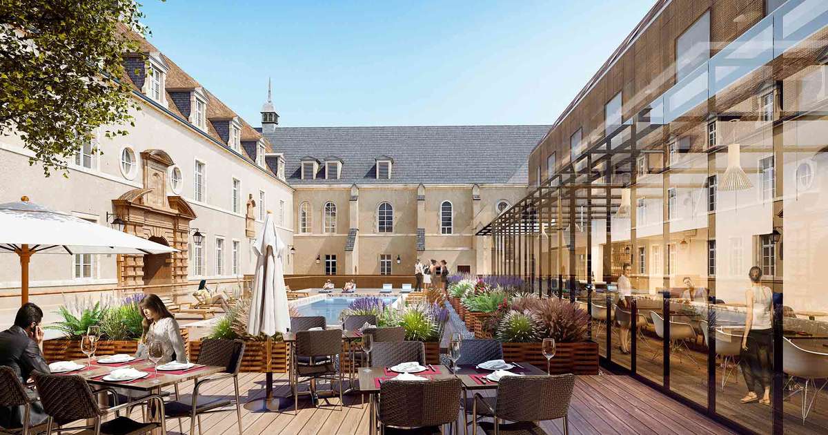Hotel with parking in the center of Dijon