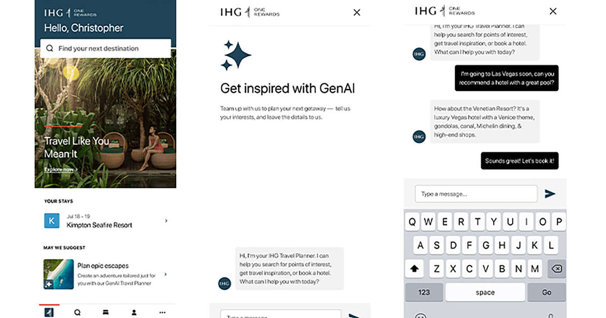 IHG Launches a New Travel Planning Tool Utilizing Google Cloud’s AI Technology