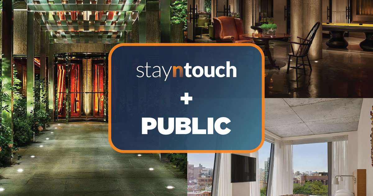 Ian Schrager Doubles Down on Technology at PUBLIC Hotel and Delivers ‘Luxury for All’ with Stayntouch