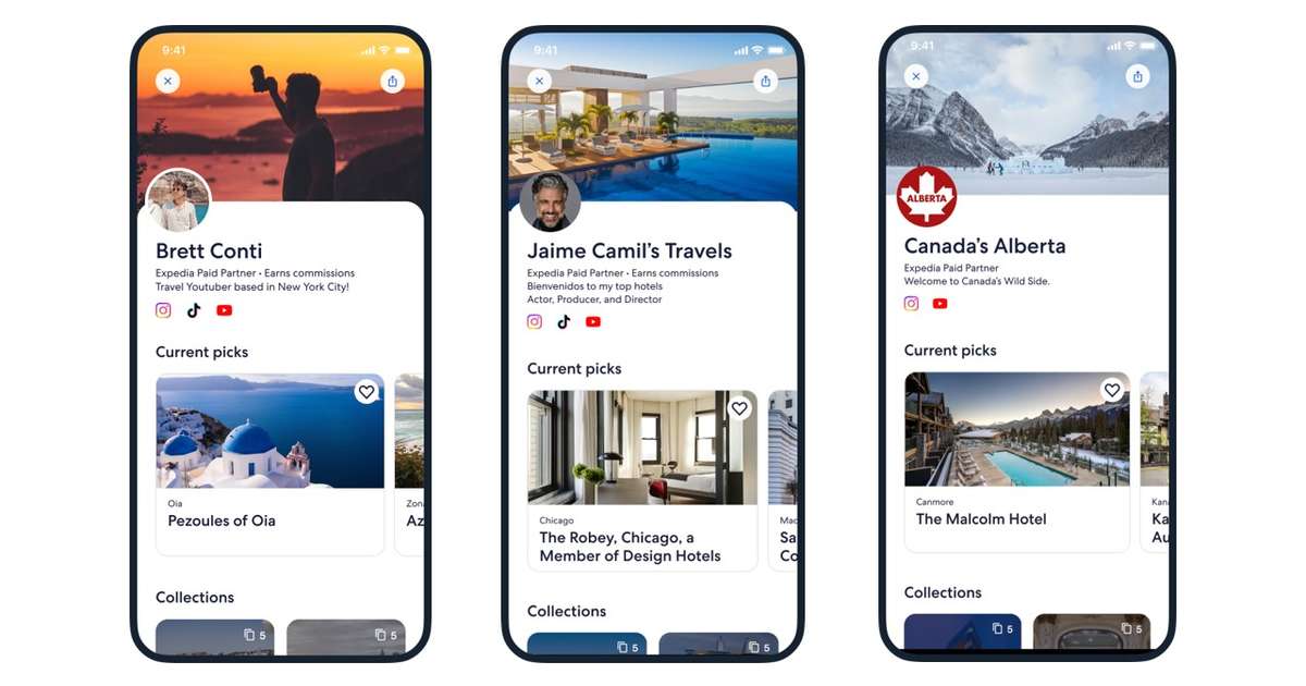 Expedia Teams Up with Creators, Celebs and Key Partners to Launch Travel Shops, Bringing Shoppable Storefronts to the Travel Industry