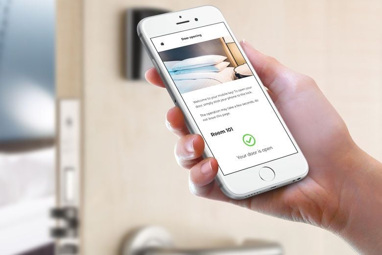 LoungeUp launches a mobile key to allow guests to open their hotel room ...