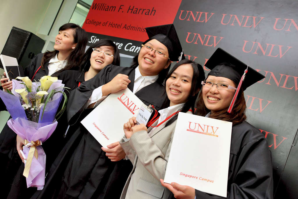 UNLV Singapore Graduates Inaugural Class