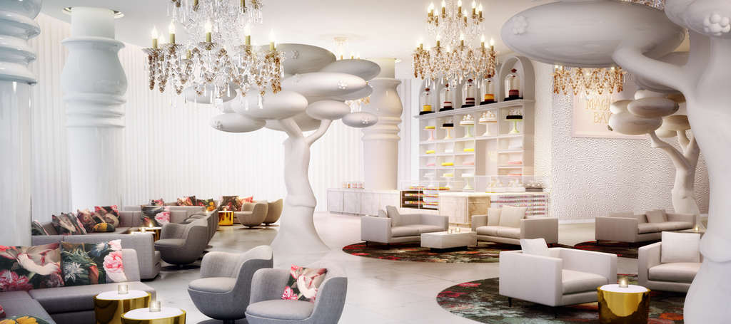 Marcel Wanders' theatrical interiors for Qatar's Mondrian Doha