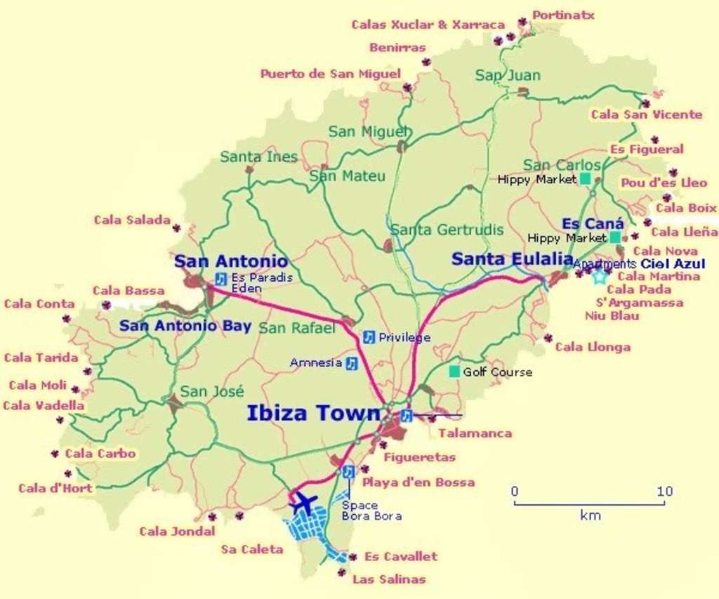 Port De Torres Ibiza Map In Focus: Ibiza, Spain | By Ezio Poinelli