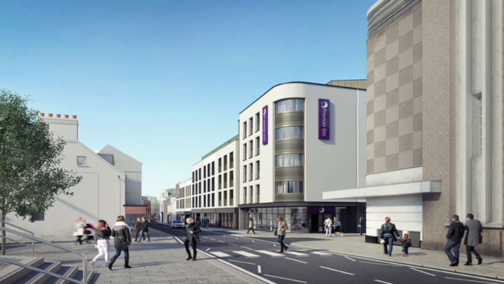 Premier Inn hotel in St Helier 