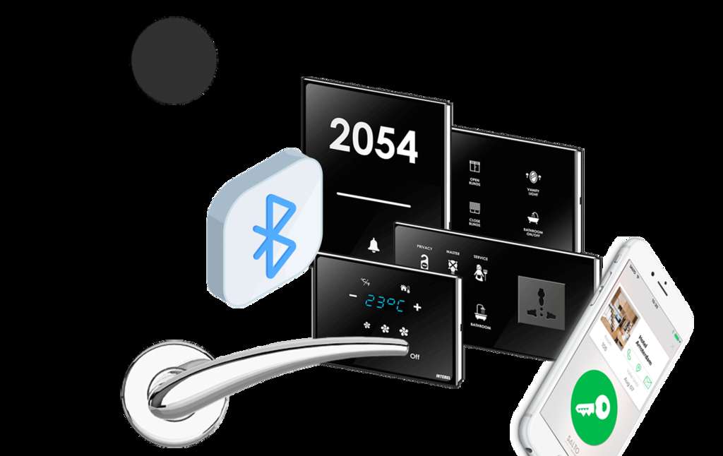 SALTO Systems and INTEREL deliver BLE Wireless lock integration for guest room connectivity