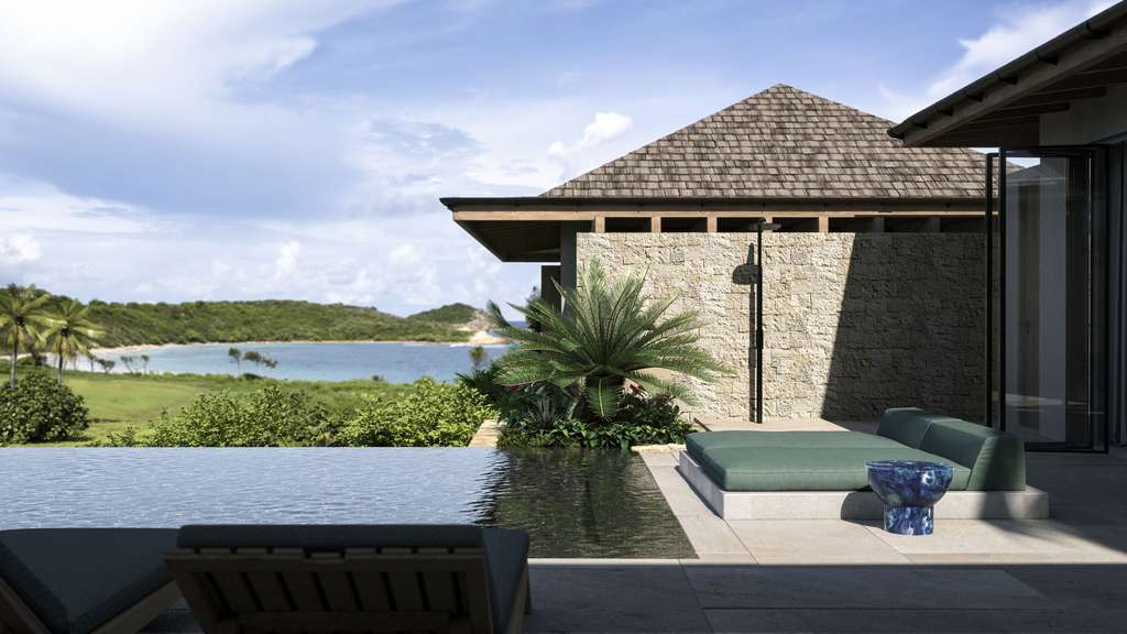 Ultra Luxury Caribbean Resort Half Moon Bay Antigua Reveals First Look At Rosewood Residences At Rosewood Half Moon Bay Hospitality Net