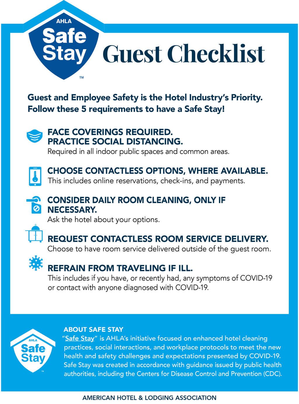 Safe Travel Checklist