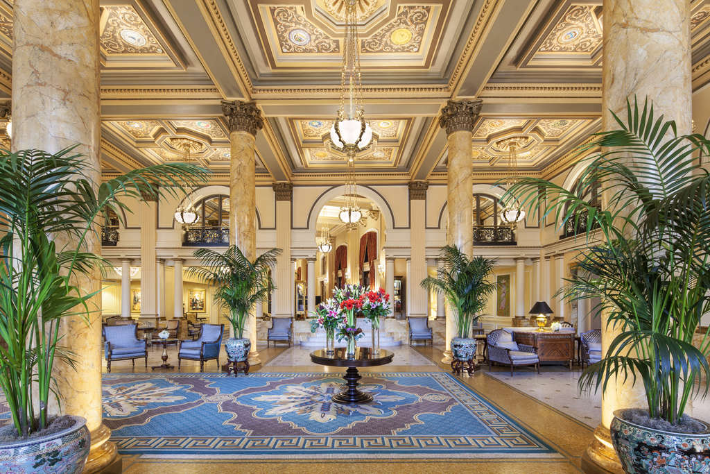 Lobby of InterContinental Washington DC The WIllard— Photo by IHG