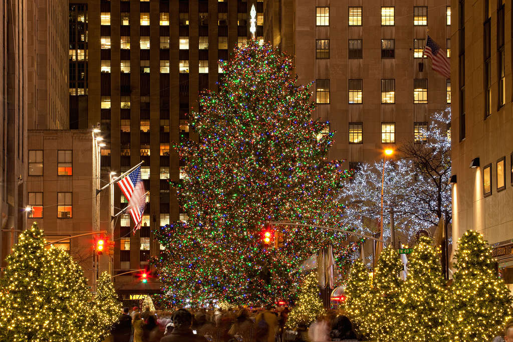 Rockefeller Center Christmas Tree — Photo by Booking.com