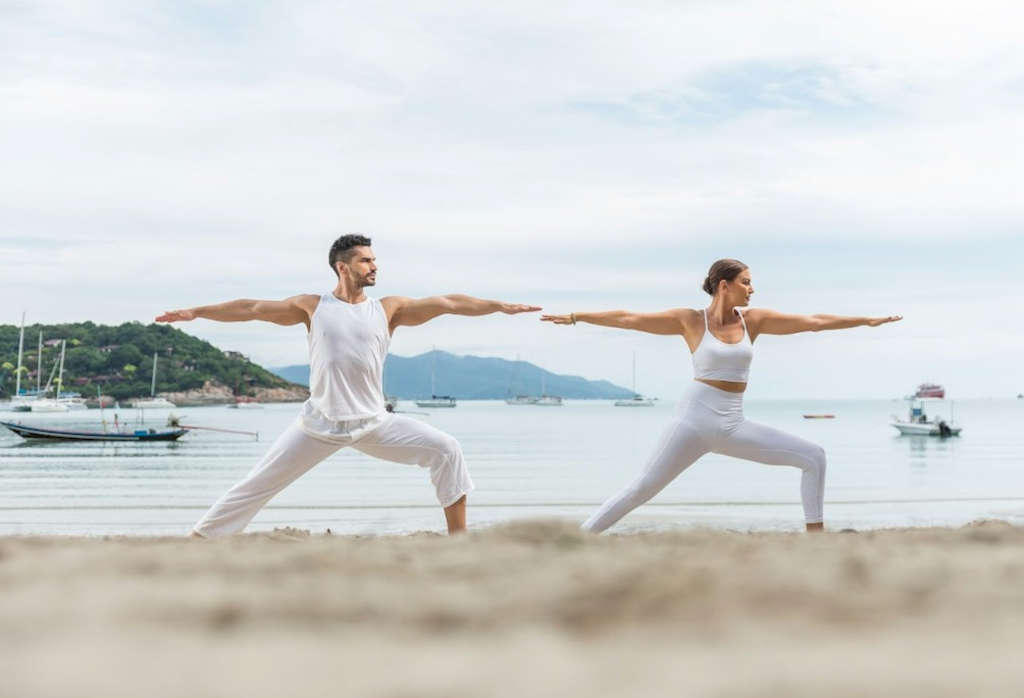 Meliá Koh Samui's complimentary recreational and wellness pursuits, ranging from kayaking and aqua exercise classes to gentle flow yoga and 