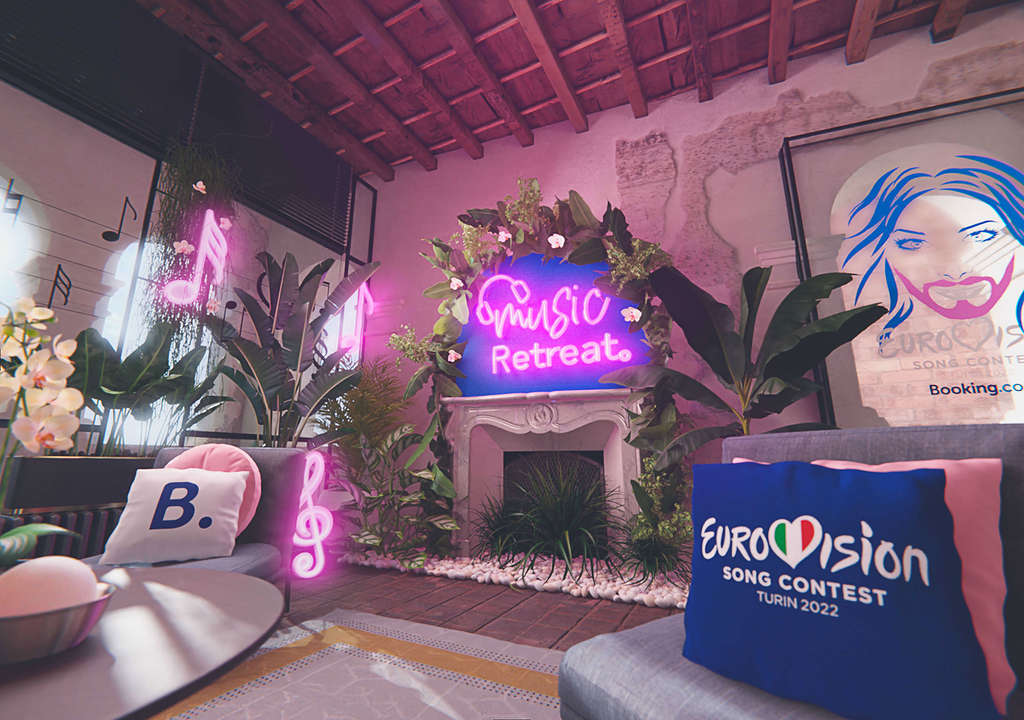 Booking.com Eurovision Song Contest Music Retreat - Living Room 1 — Photo by Booking.com