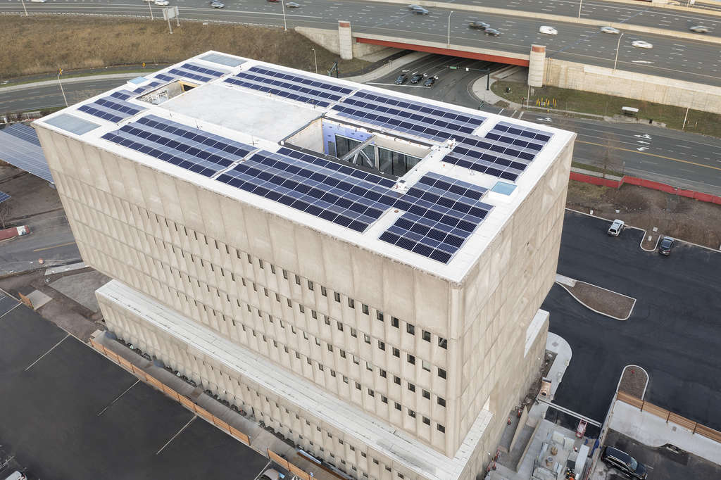 Hotel Marcel New Haven, Tapestry Collection by Hilton, believed to be the first net-zero operations hotel in the United States, recently opened in New Haven, Connecticut.— Photo by Hilton