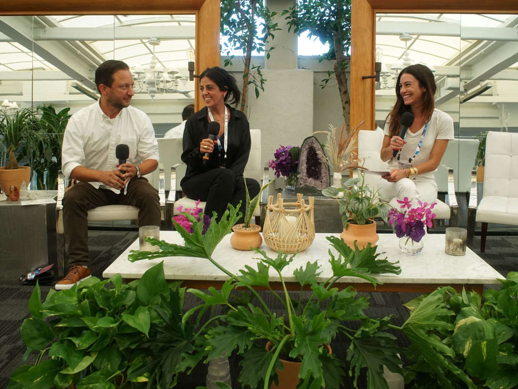 Panel with Roberto Sosa, OBRA Design Studio, and Chelsea Nassib & Lauren Stone, Tappan— Photo by BLLA