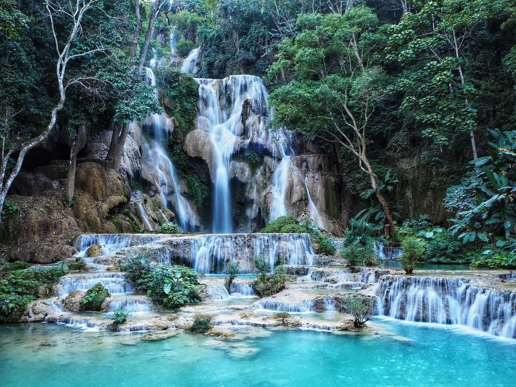 Kuang Si Waterfall, Laos — Simone Fischer on Unsplash
