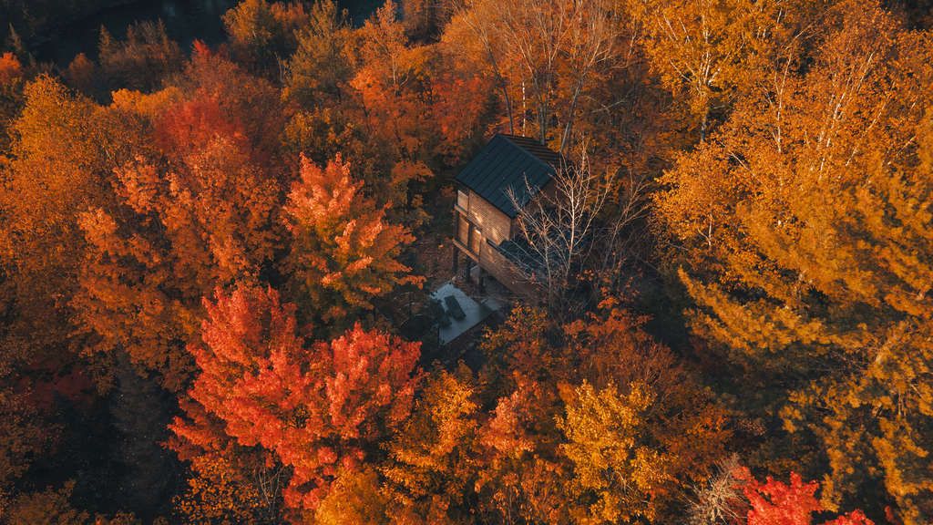 Station Perchée, Sainte-Béatrix, Quebec — Source: Airbnb