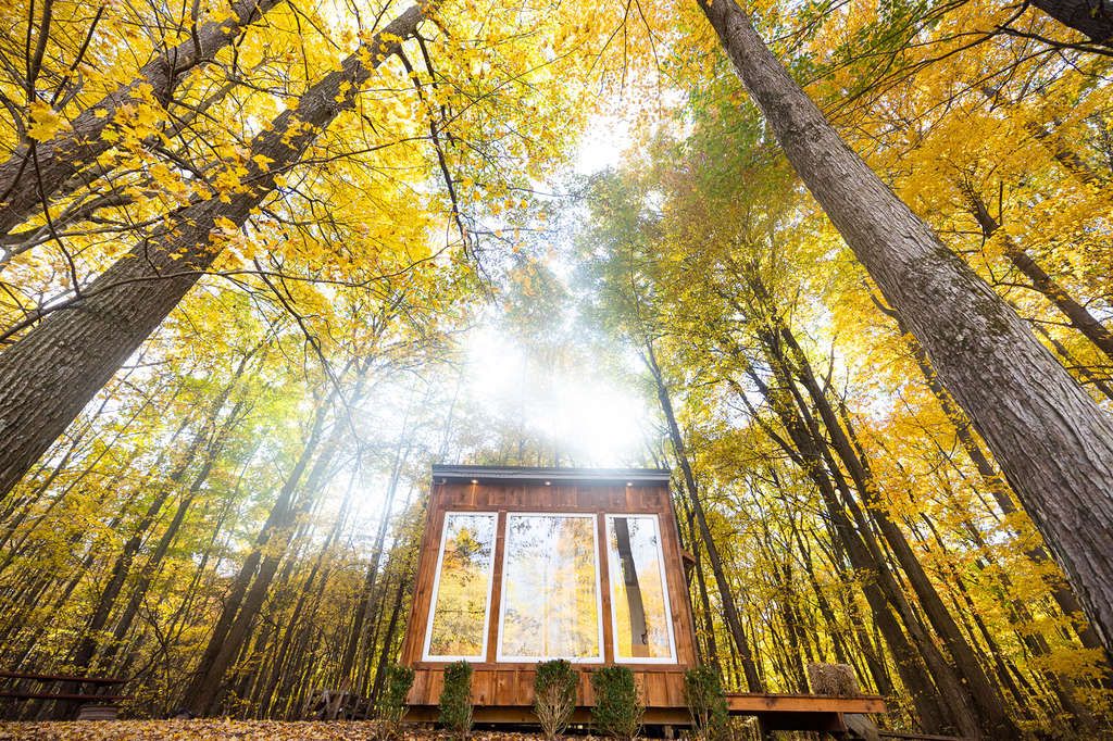 The Cabin at Fernwood Hills, Komoka, Ontario — Source: Airbnb