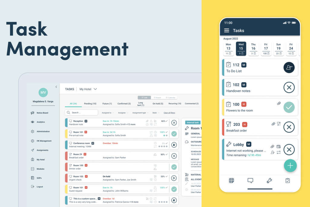 Flexkeeping Hotel Task Management Software