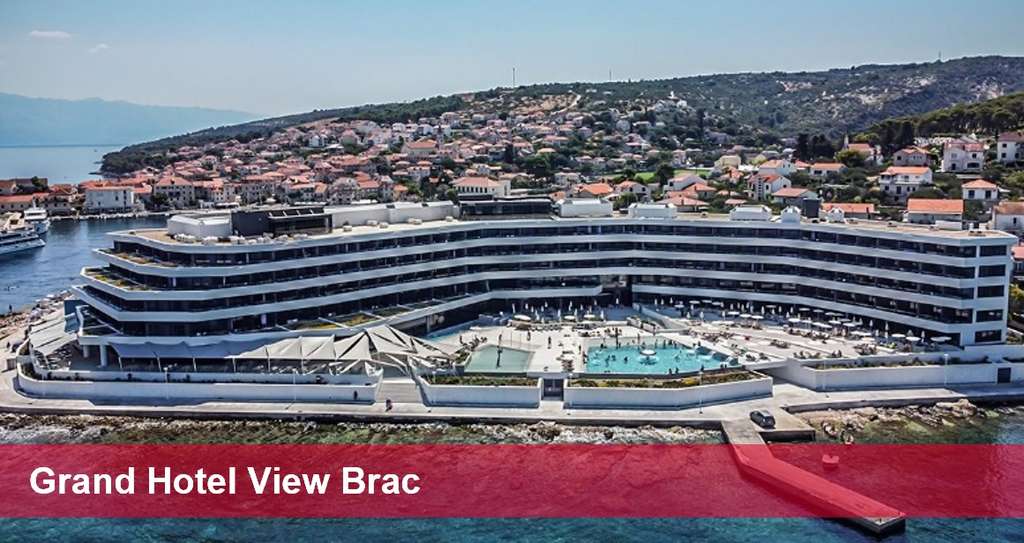 Grand Hotel View en la isla de Brac - Vendido en 2022 — Foto de Cushman & Wakefield