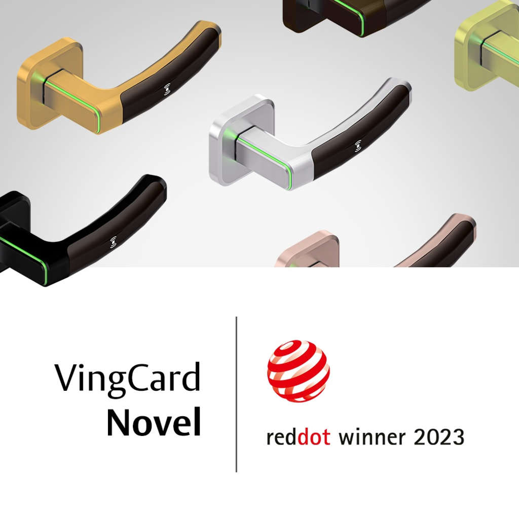 ASSA ABLOY Global Solutions Wins 2023 Red Dot Design Award for VingCard Novel — Photo by ASSA ABLOY Global Solutions