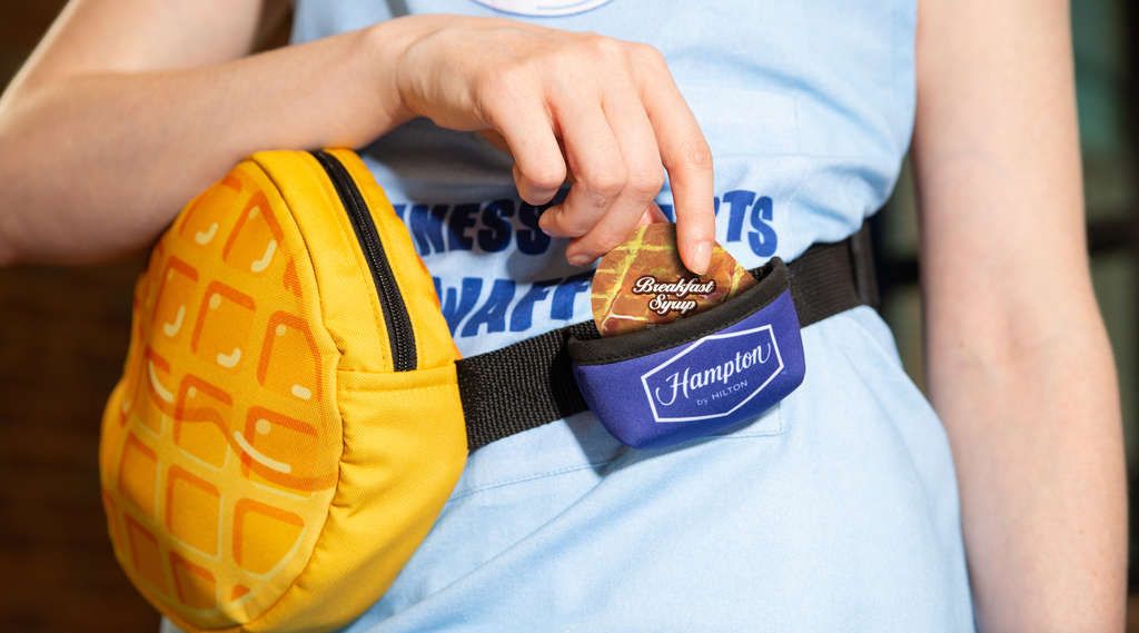 Hampton by Hilton Waffle Fanny Pack— Photo by Hilton