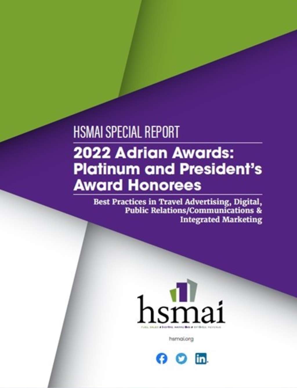 Best Practices in Travel Advertising, Digital, PR/Communications & Integrated Marketing— Source: HSMAI