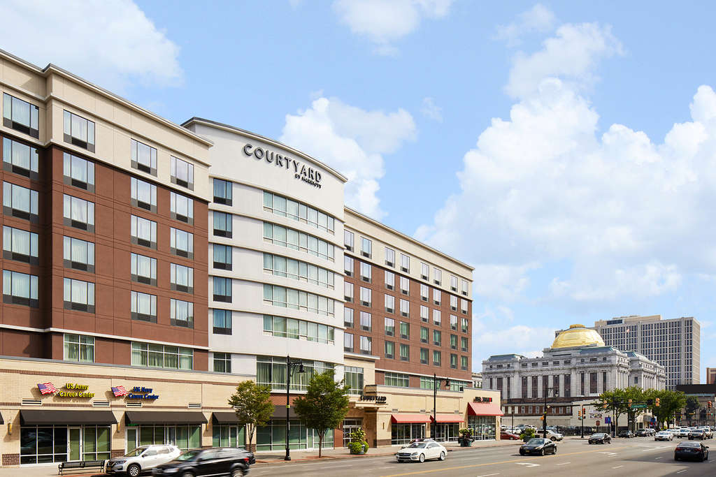 The Courtyard by Marriott Newark Downtown, owned and operated by MCR Hotels — Photo by Otelier (formerly myDigitalOffice)