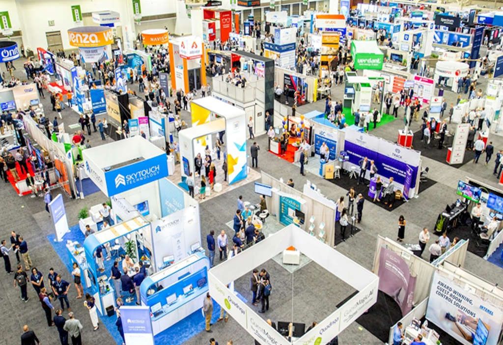 HITEC’s showroom floor in Orlando (2022) — Photo by Highline College