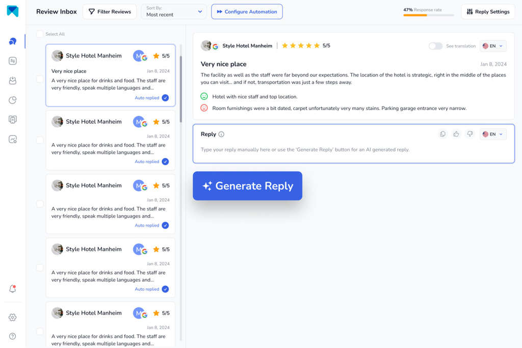 MARA AI Review Assistant